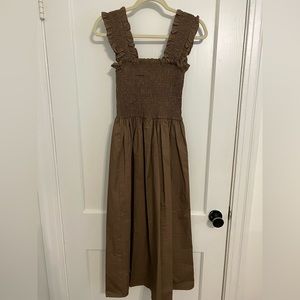 Brown Dissh Smock Dress